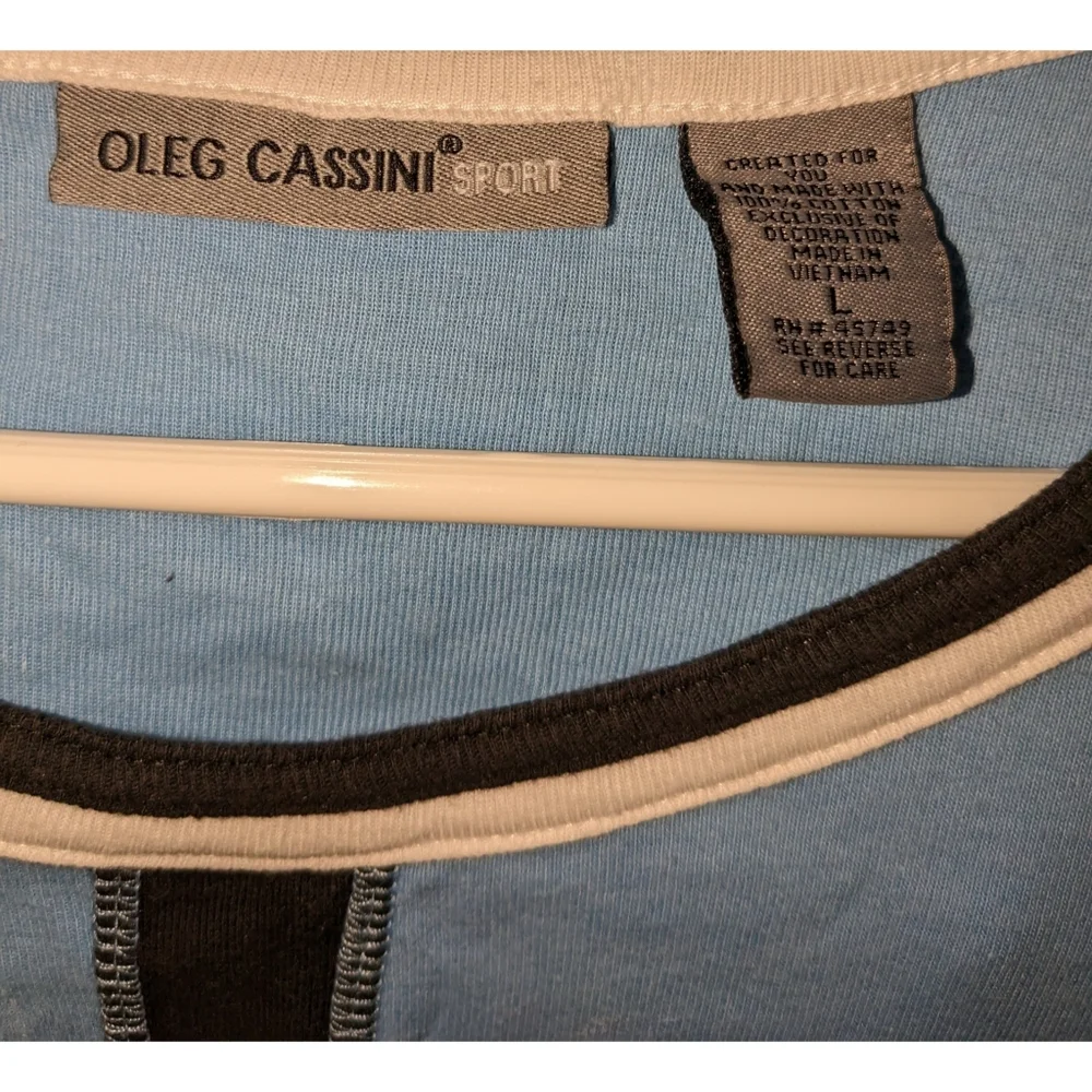 Oleg Cassini Sport Size Large - Picture 2 of 2